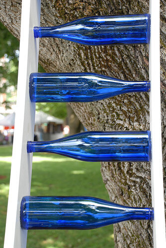 Blue Bottle Ladder